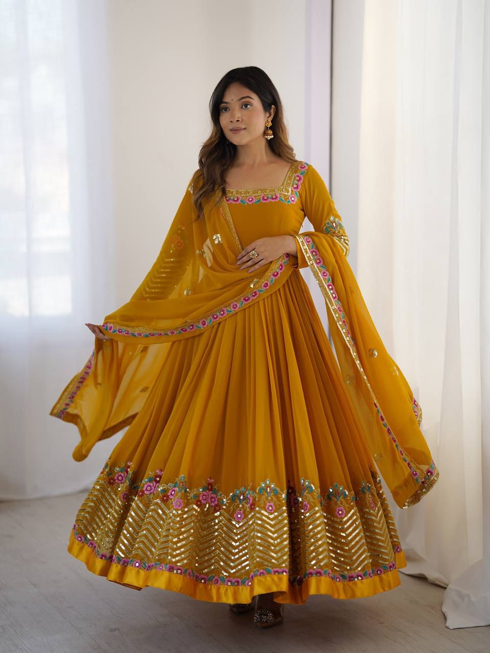Anarkali Gown